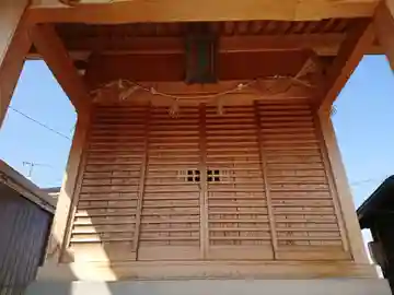 御鍬神社の本殿・本堂