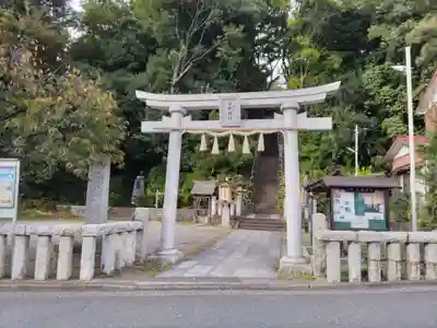 白旗神社（品濃白旗神社）の鳥居