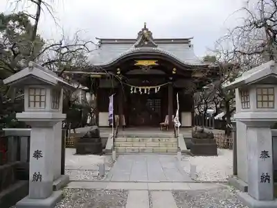 牛天神北野神社の本殿・本堂