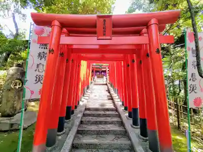 豊彦稲荷社(法王町)の鳥居