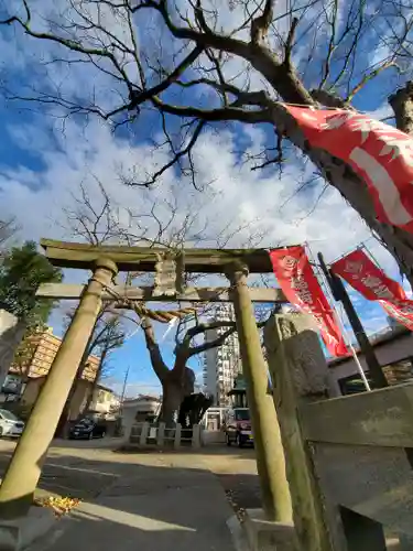 阿邪訶根神社の鳥居