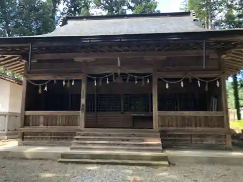 荒城神社の本殿