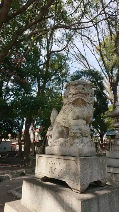 神明社(桜神明社)の狛犬