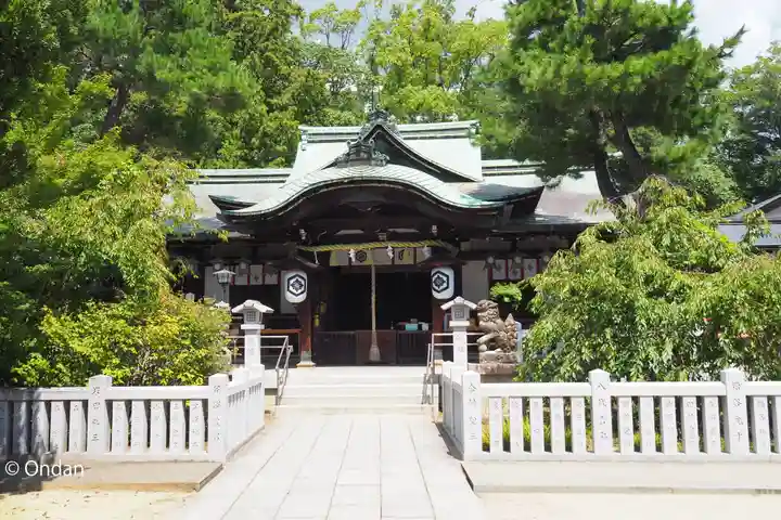 芦屋神社の本殿・本堂