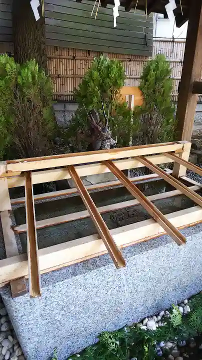 東京大神宮の手水舎