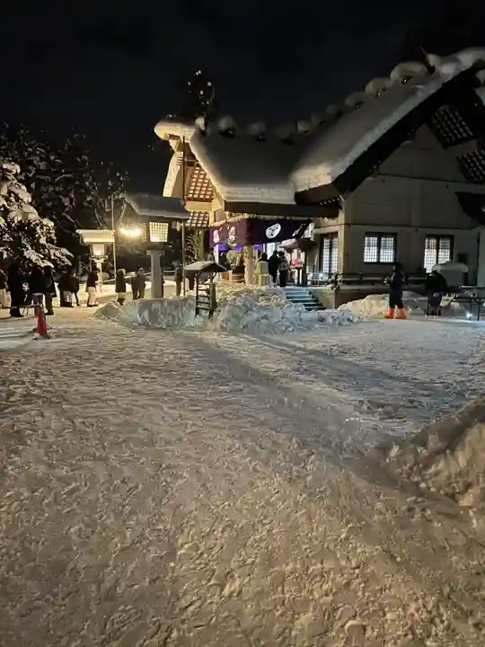 永山神社の初詣