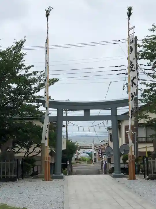 走水神社の鳥居