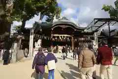 石切劔箭神社の本殿