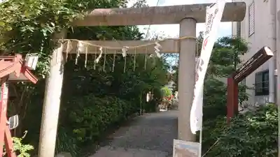 秋葉神社の鳥居