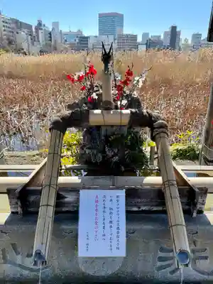 寛永寺不忍池弁天堂の手水舎