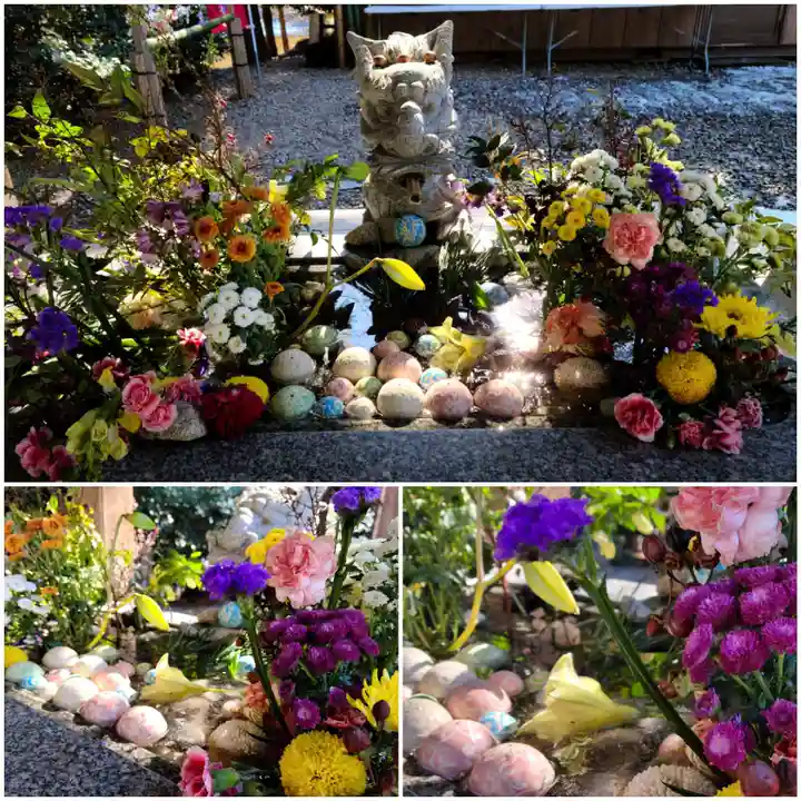 滑川神社 - 仕事と子どもの守り神の手水舎