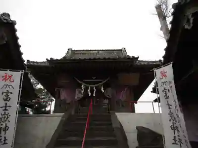 富士嶽神社の本殿・本堂