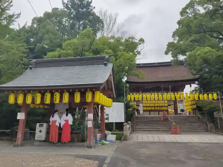 津島神社の手水舎