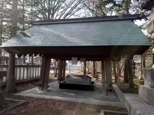 岩見澤神社の手水