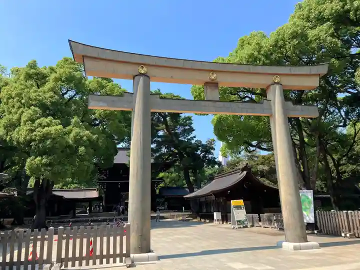 明治神宮の鳥居