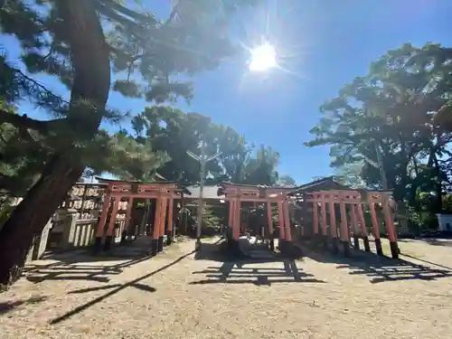 與杼神社の鳥居