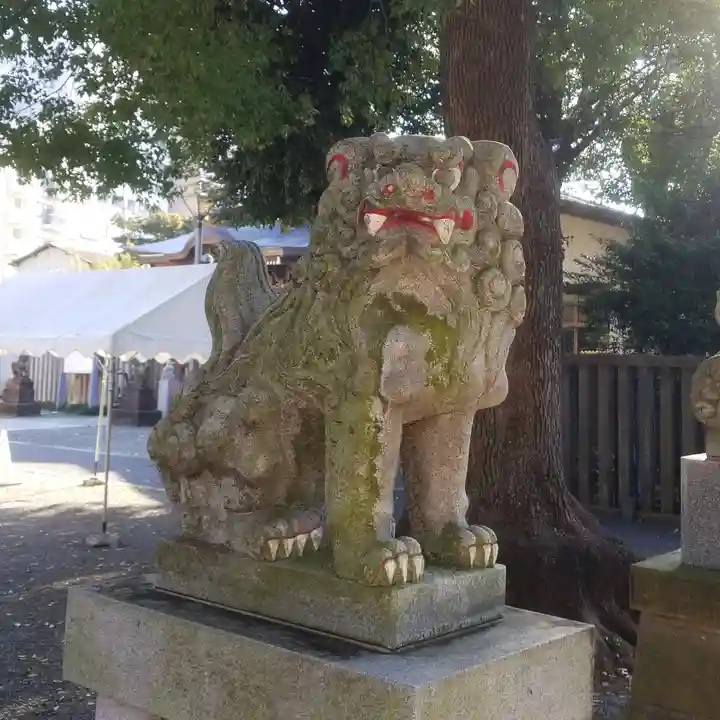 町田天満宮の狛犬