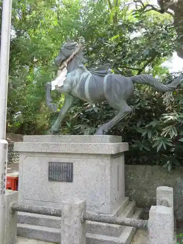 白羽神社の狛犬