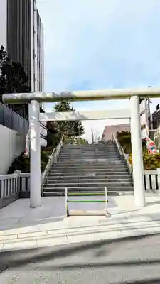 駒込妙義神社の鳥居