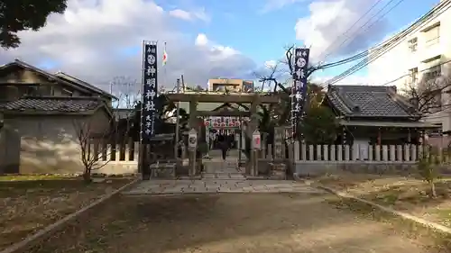 神明神社の鳥居