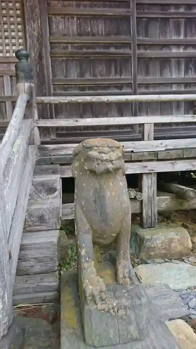 熊野神社の狛犬
