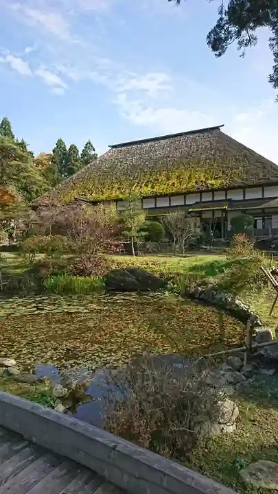 正法寺の庭園