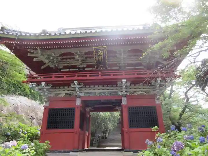 楽法寺(雨引観音)の山門・神門