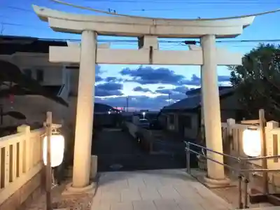 舞子六神社/まいこむの宮の鳥居