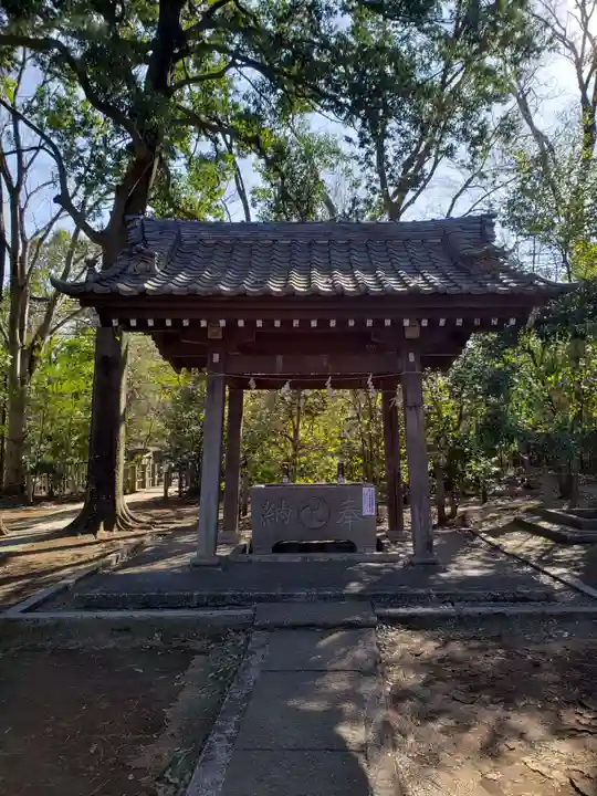 熊野神社の手水舎