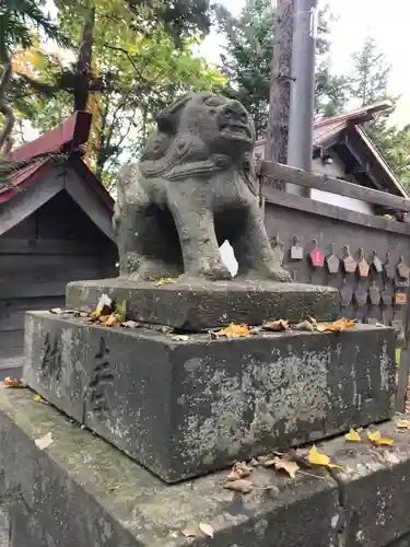 倶知安神社の狛犬