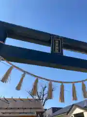 朝里神社の鳥居