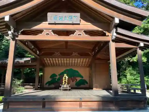 武田神社の本殿・本堂