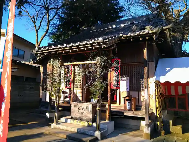 舞台八幡神社の本殿・本堂