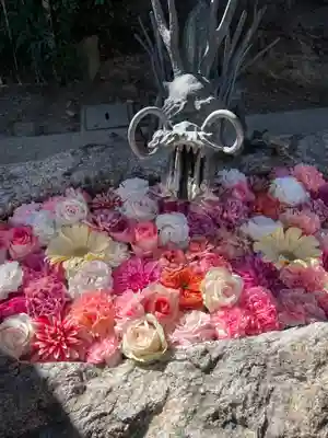 彌都加伎神社の手水舎