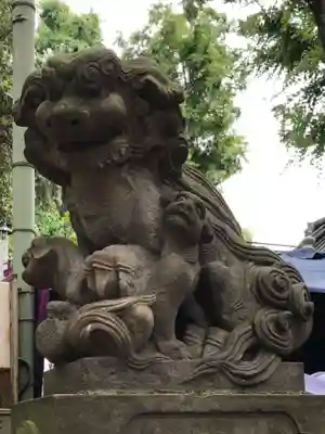 戸越八幡神社の狛犬