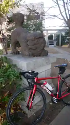目白天祖神社の狛犬