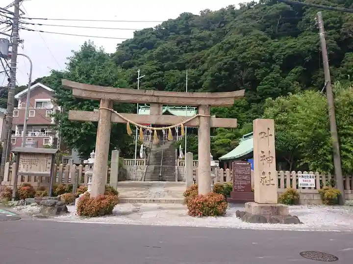 叶神社(東叶神社)の鳥居