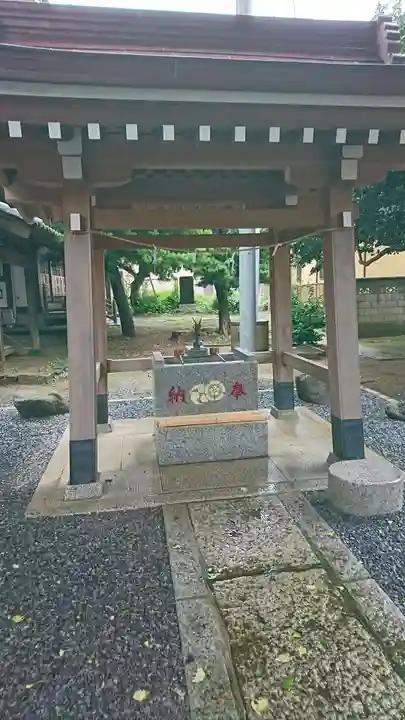 印内八坂神社の手水舎
