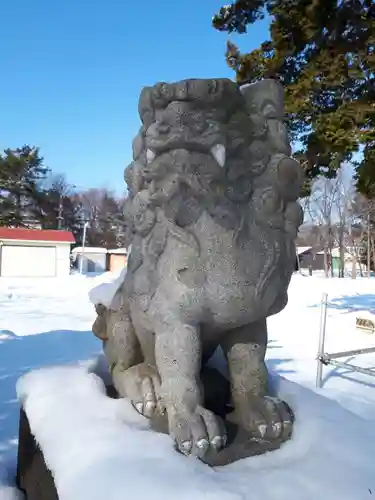 島松神社の狛犬