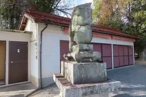 郡八幡神社の狛犬