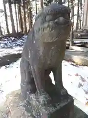 江釣子神社の狛犬