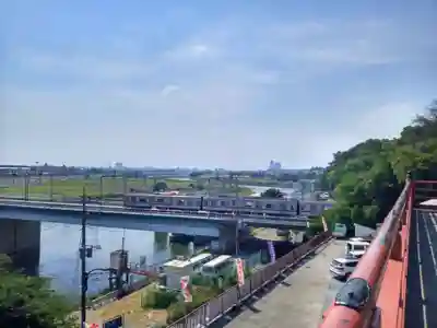 多摩川浅間神社の周辺