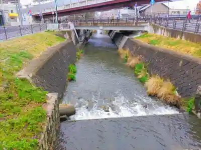 辻地蔵堂（黒川樋門）の周辺