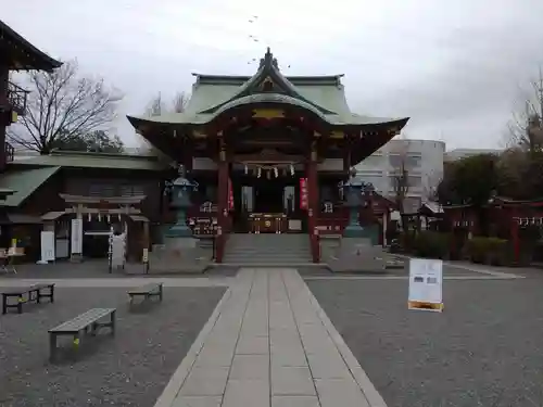 羽田神社の本殿・本堂