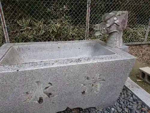 八幡宮の手水舎