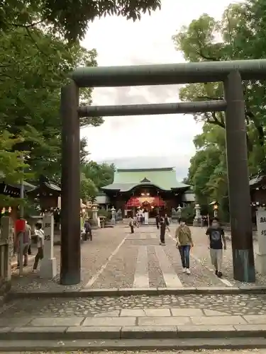 溝旗神社（肇國神社）の鳥居