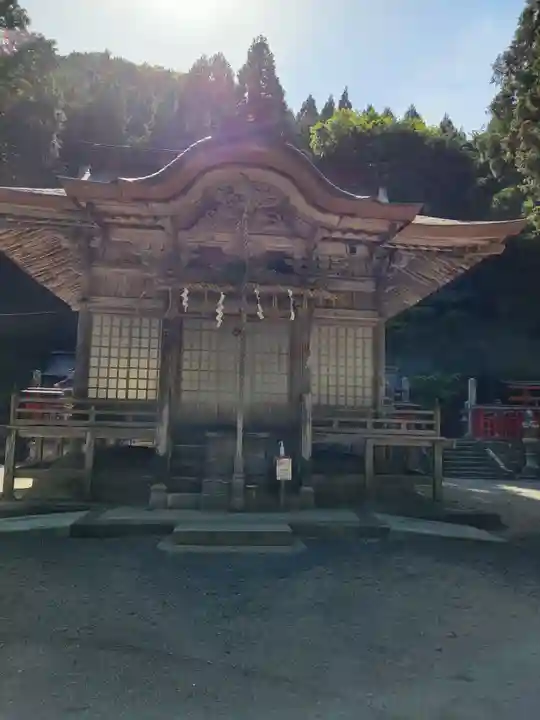二村神社の本殿・本堂