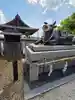 三田天満神社の像