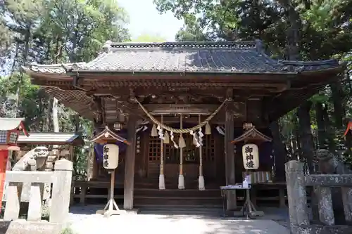 間々田八幡宮の本殿・本堂