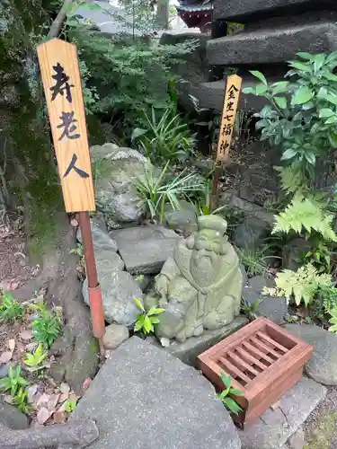 品川寺の像